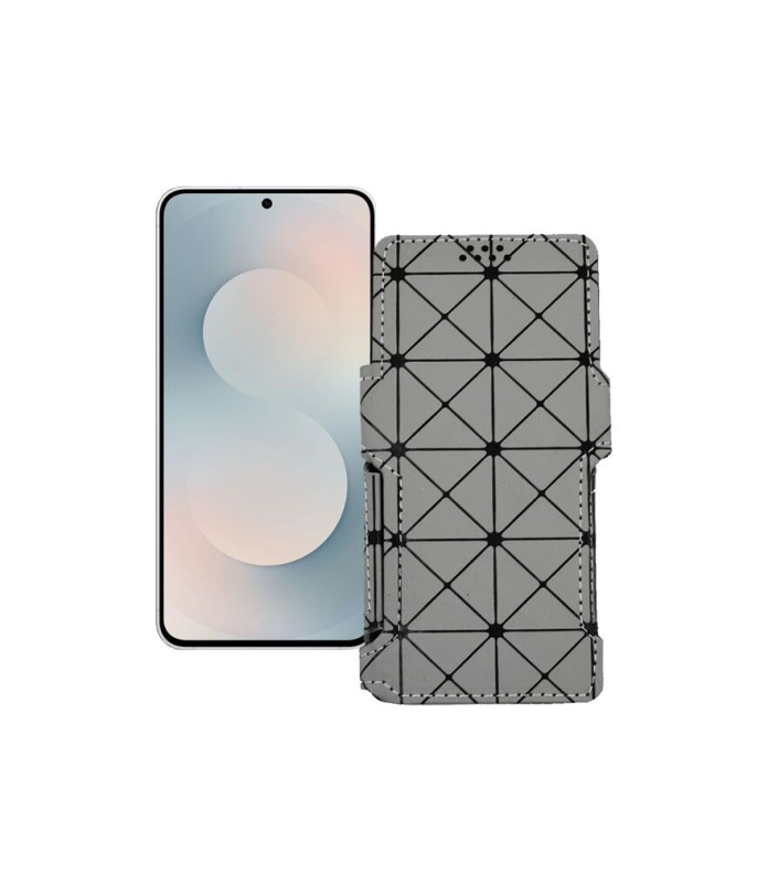 Чохол-книжка з екошкіри для телефону Samsung Galaxy S25 FE (S731)