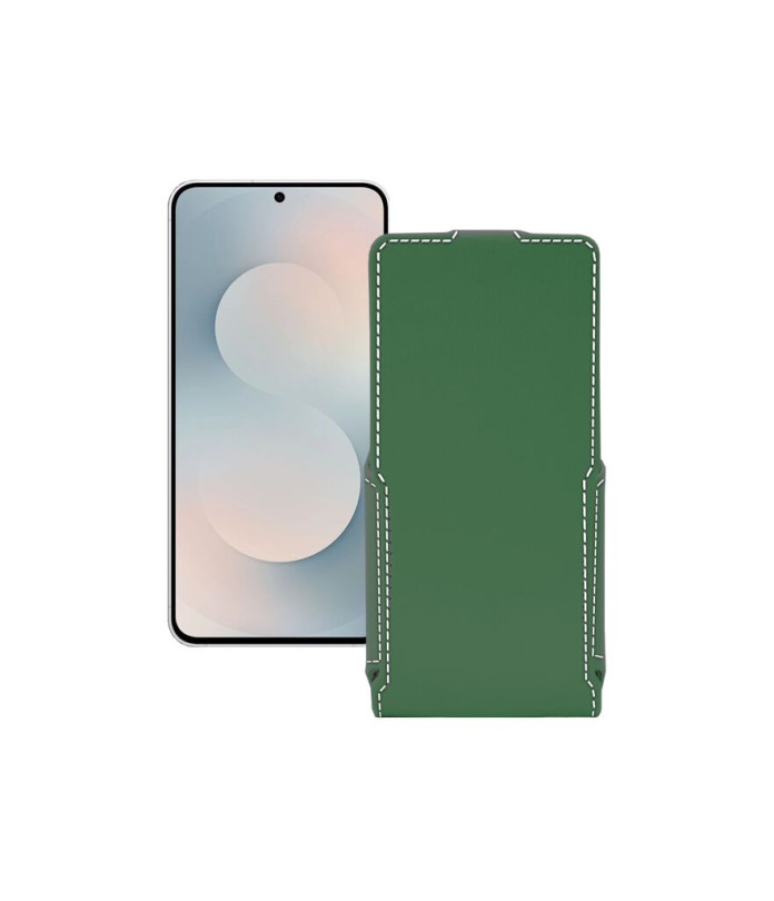 Чохол-флип з екошкіри для телефону Samsung Galaxy S25 FE (S731)