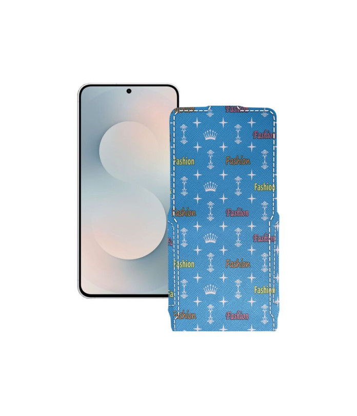 Чохол-флип з екошкіри для телефону Samsung Galaxy S25 FE (S731)