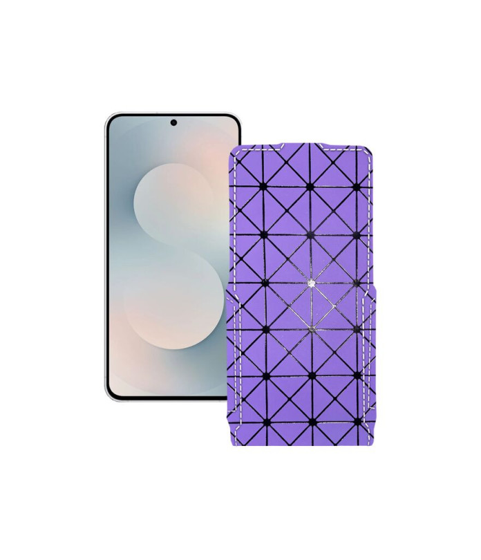 Чохол-флип з екошкіри для телефону Samsung Galaxy S25 FE (S731)