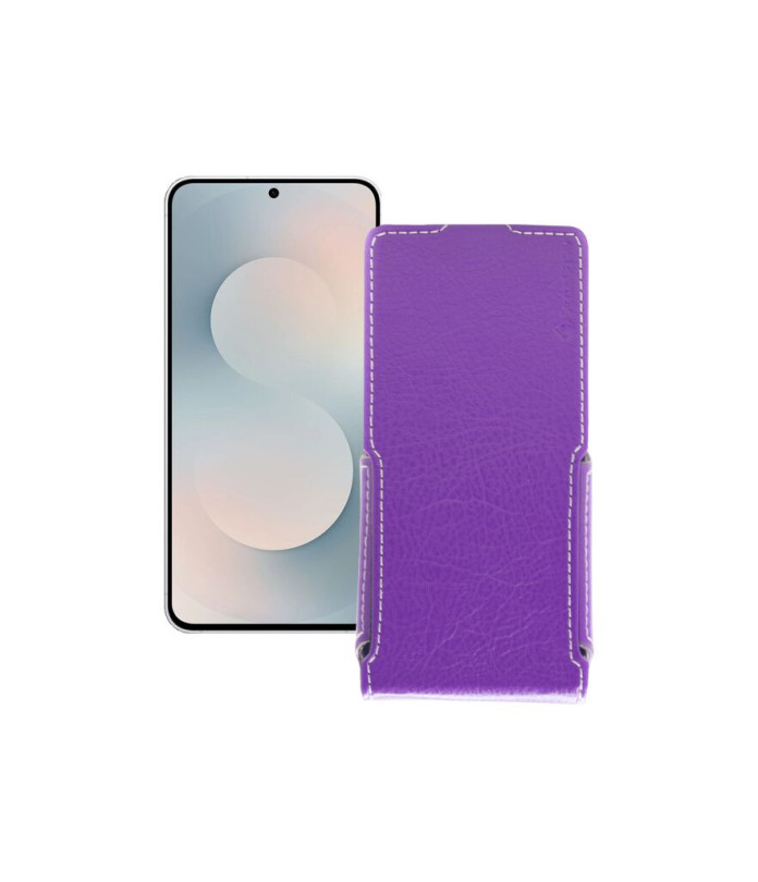 Чохол-флип з екошкіри для телефону Samsung Galaxy S25 FE (S731)