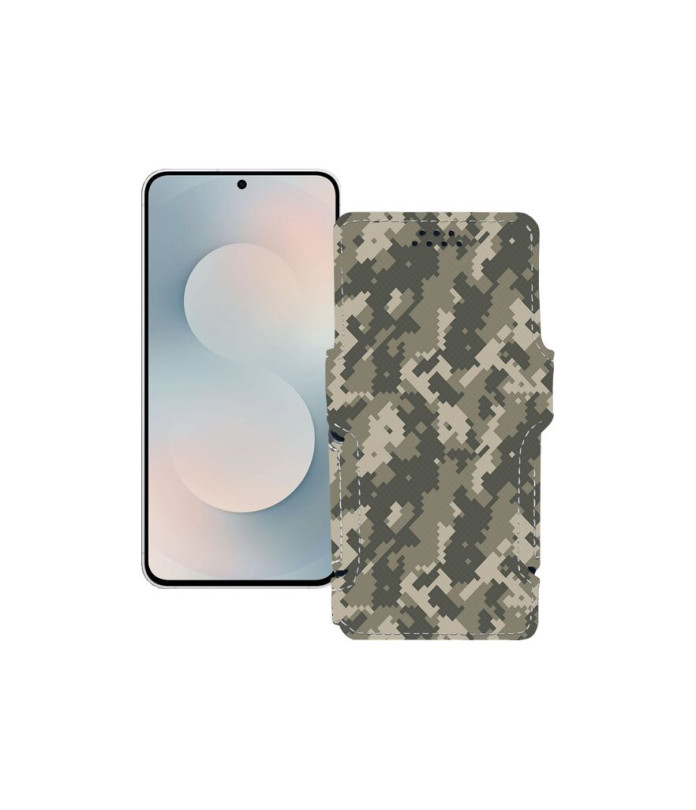 Чохол-книжка з екошкіри для телефону Samsung Galaxy S25 FE (S731)