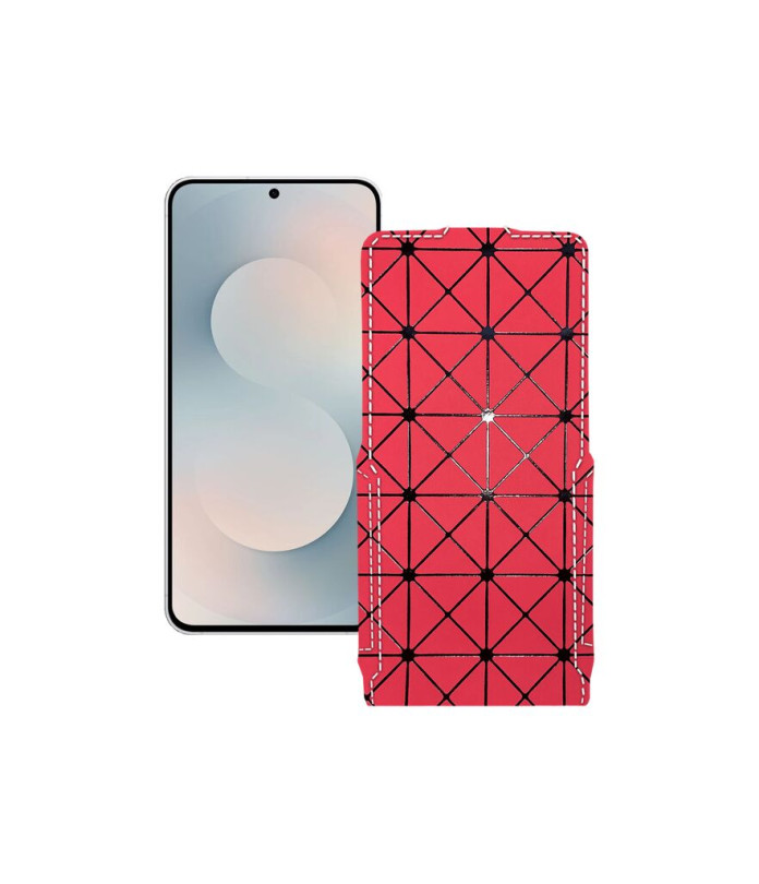 Чохол-флип з екошкіри для телефону Samsung Galaxy S25 FE (S731)