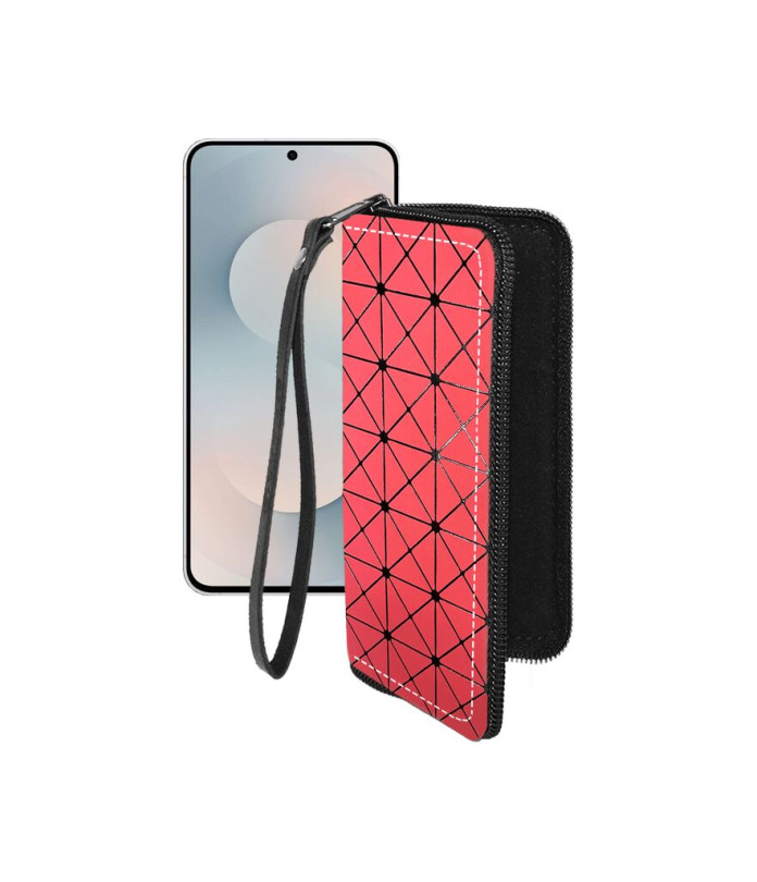 Чохол-гаманець з екошкіри для телефону Samsung Galaxy S25 FE (S731)