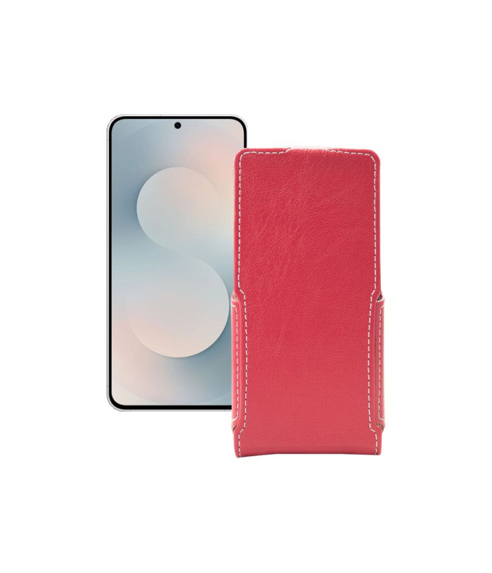 Чохол-флип з екошкіри для телефону Samsung Galaxy S25 FE (S731)