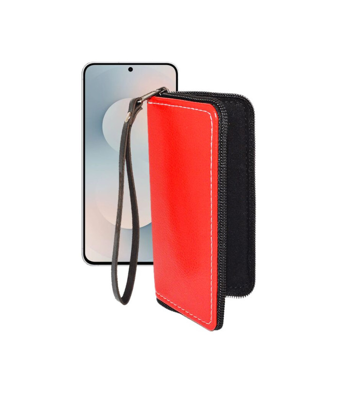 Чохол-гаманець з екошкіри для телефону Samsung Galaxy S25 FE (S731)