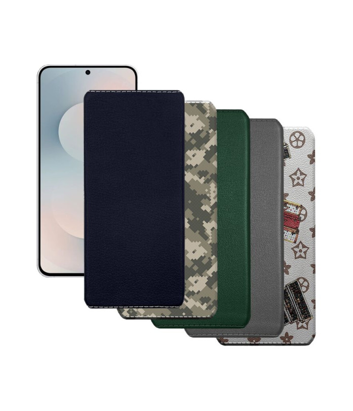 Накладка з екошкіри для телефону Samsung Galaxy S25 FE (S731)