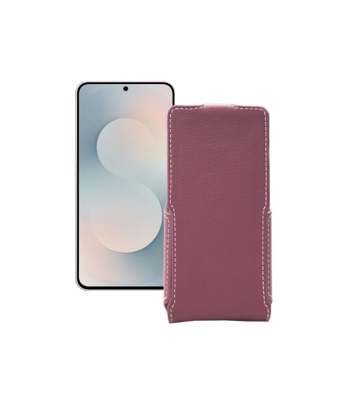 Чохол-флип з екошкіри для телефону Samsung Galaxy S25 FE (S731)