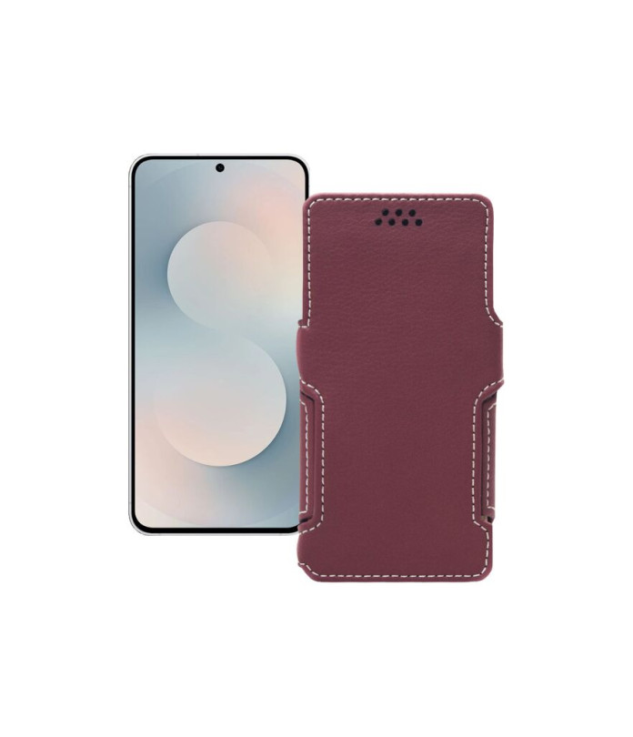 Чохол-книжка з екошкіри для телефону Samsung Galaxy S25 FE (S731)