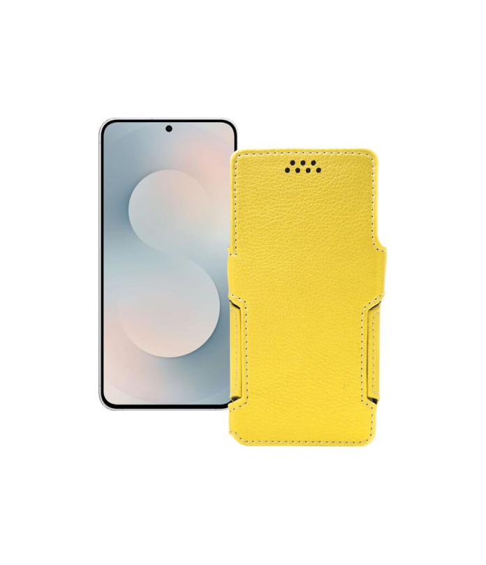 Чохол-книжка з екошкіри для телефону Samsung Galaxy S25 FE (S731)