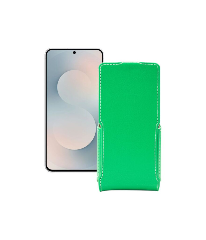 Чохол-флип з екошкіри для телефону Samsung Galaxy S25 FE (S731)