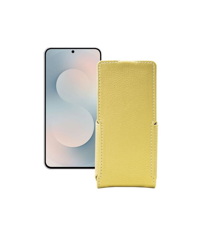 Чохол-флип з екошкіри для телефону Samsung Galaxy S25 FE (S731)