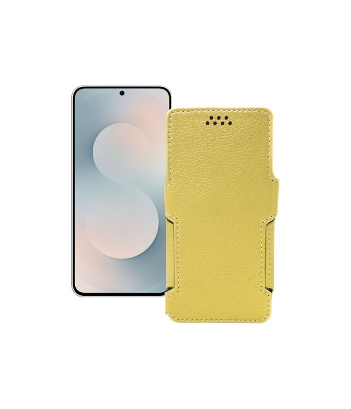 Чохол-книжка з екошкіри для телефону Samsung Galaxy S25 FE (S731)