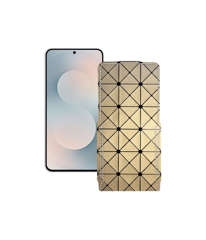 Чохол-флип з екошкіри для телефону Samsung Galaxy S25 FE (S731)