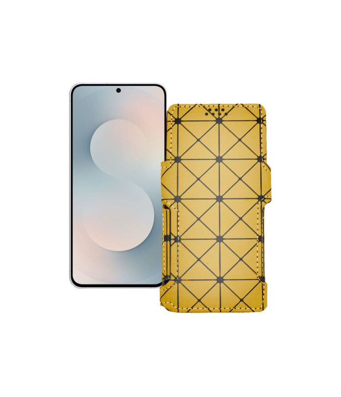 Чохол-книжка з екошкіри для телефону Samsung Galaxy S25 FE (S731)