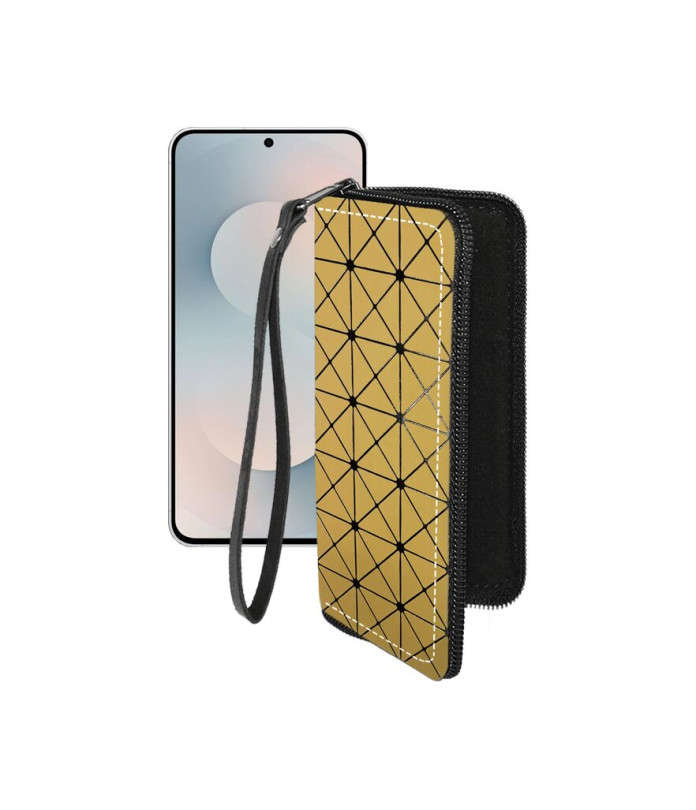 Чохол-гаманець з екошкіри для телефону Samsung Galaxy S25 FE (S731)