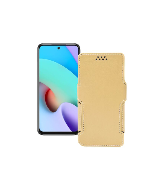 Чохол-книжка з екошкіри для телефону Xiaomi Redmi 10 2022