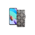 Чохол-книжка з екошкіри для телефону Xiaomi Redmi 10 2022