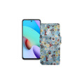 Чохол-книжка з екошкіри для телефону Xiaomi Redmi 10 2022
