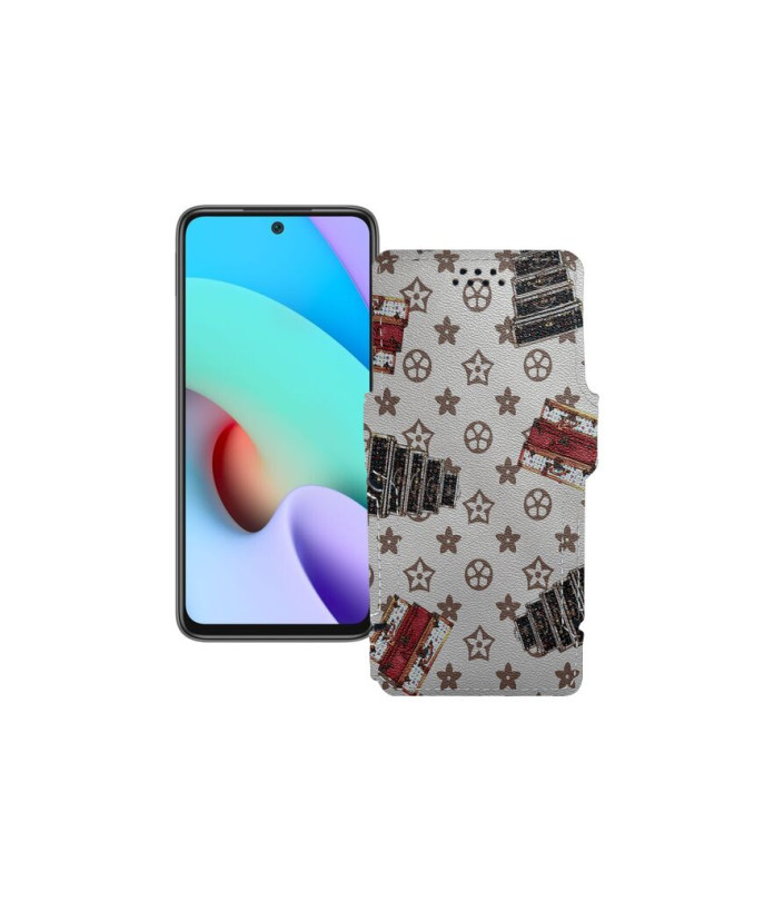 Чохол-книжка з екошкіри для телефону Xiaomi Redmi 10 2022