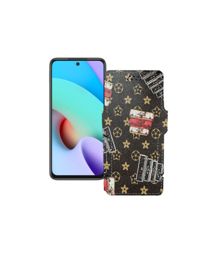 Чохол-книжка з екошкіри для телефону Xiaomi Redmi 10 2022