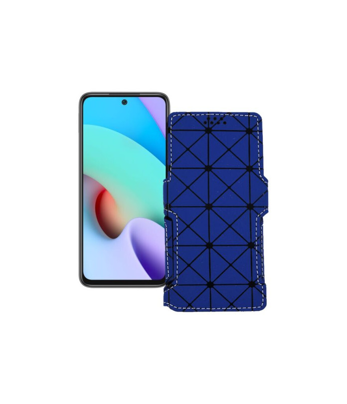 Чохол-книжка з екошкіри для телефону Xiaomi Redmi 10 2022