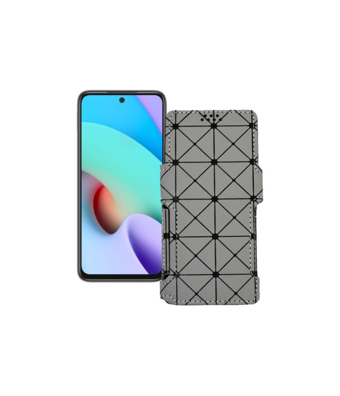 Чохол-книжка з екошкіри для телефону Xiaomi Redmi 10 2022