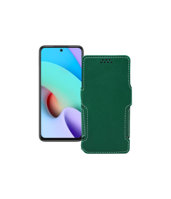 Чохол-книжка з екошкіри для телефону Xiaomi Redmi 10 2022