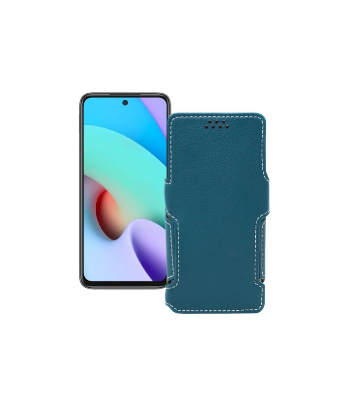 Чохол-книжка з екошкіри для телефону Xiaomi Redmi 10 2022