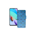 Чохол-книжка з екошкіри для телефону Xiaomi Redmi 10 2022