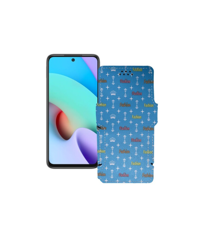 Чохол-книжка з екошкіри для телефону Xiaomi Redmi 10 2022