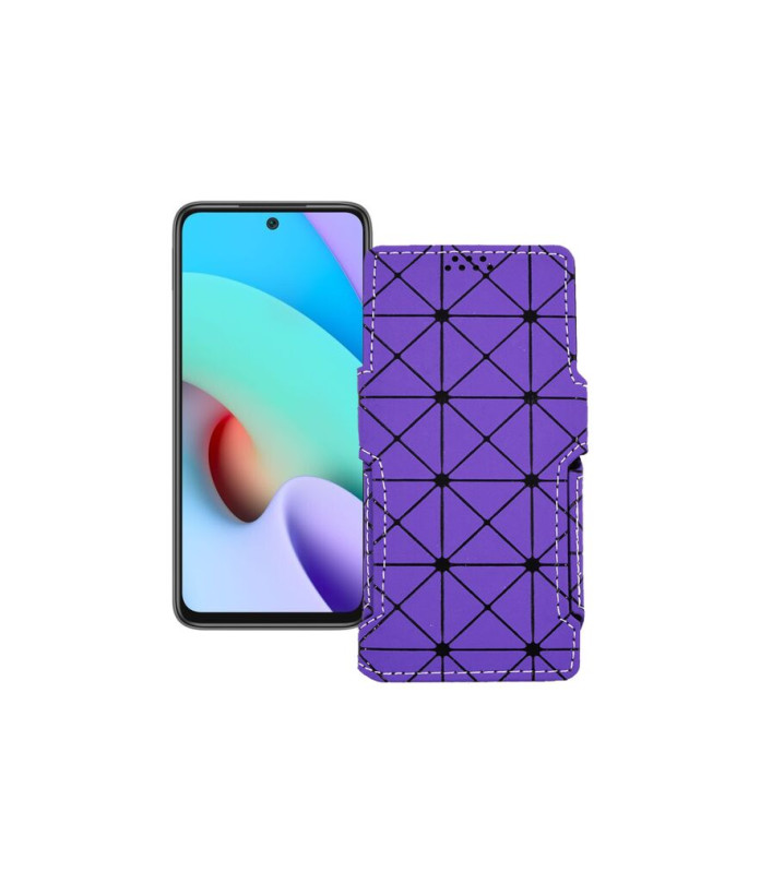 Чохол-книжка з екошкіри для телефону Xiaomi Redmi 10 2022