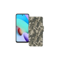 Чохол-книжка з екошкіри для телефону Xiaomi Redmi 10 2022