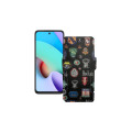 Чохол-книжка з екошкіри для телефону Xiaomi Redmi 10 2022