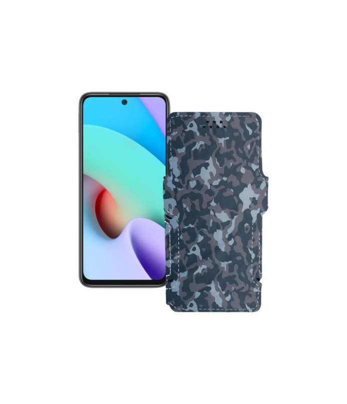 Чохол-книжка з екошкіри для телефону Xiaomi Redmi 10 2022