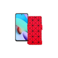 Чохол-книжка з екошкіри для телефону Xiaomi Redmi 10 2022