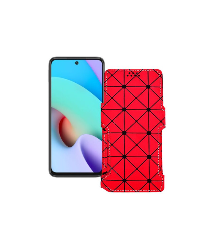 Чохол-книжка з екошкіри для телефону Xiaomi Redmi 10 2022