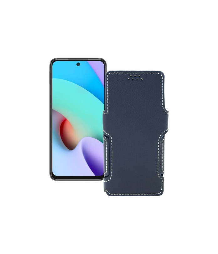 Чохол-книжка з екошкіри для телефону Xiaomi Redmi 10 2022