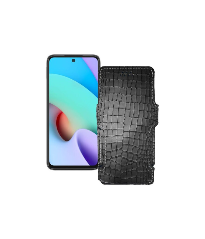 Чохол-книжка з екошкіри для телефону Xiaomi Redmi 10 2022