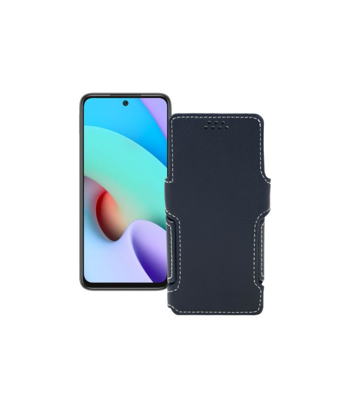 Чохол-книжка з екошкіри для телефону Xiaomi Redmi 10 2022