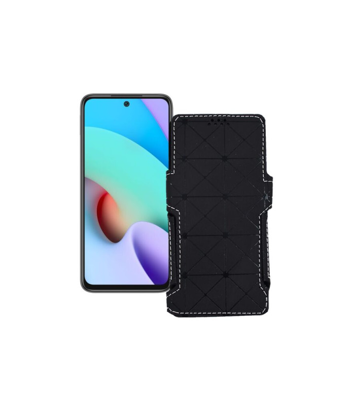 Чохол-книжка з екошкіри для телефону Xiaomi Redmi 10 2022
