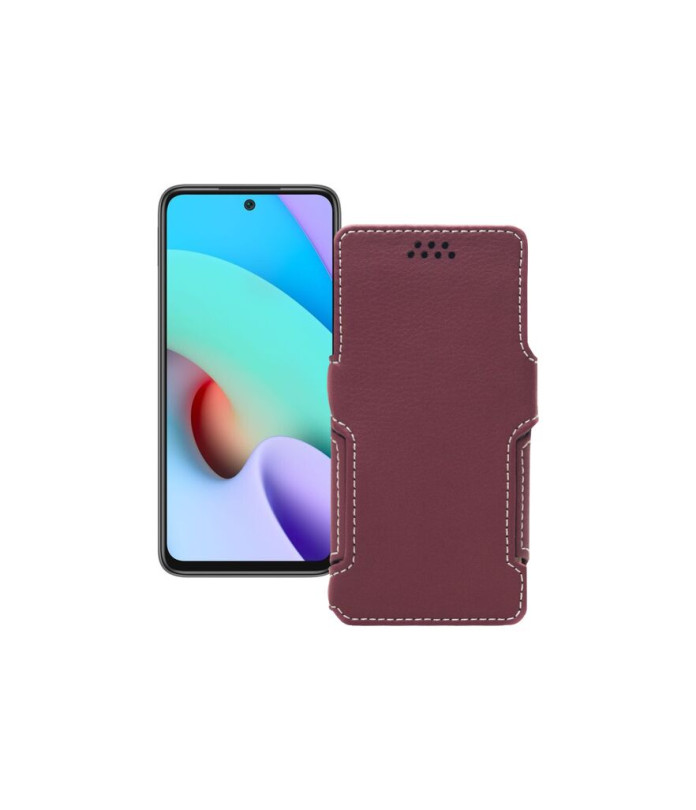 Чохол-книжка з екошкіри для телефону Xiaomi Redmi 10 2022