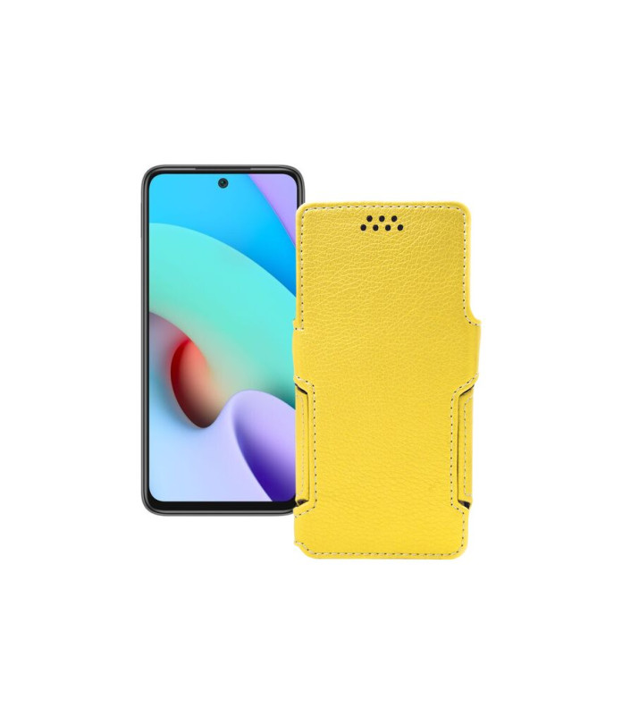 Чохол-книжка з екошкіри для телефону Xiaomi Redmi 10 2022