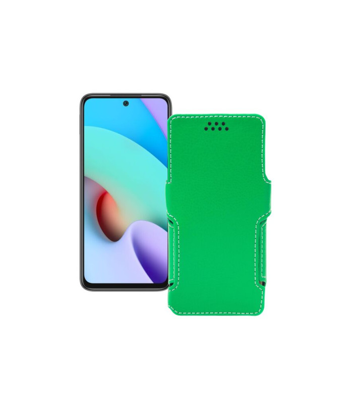 Чохол-книжка з екошкіри для телефону Xiaomi Redmi 10 2022