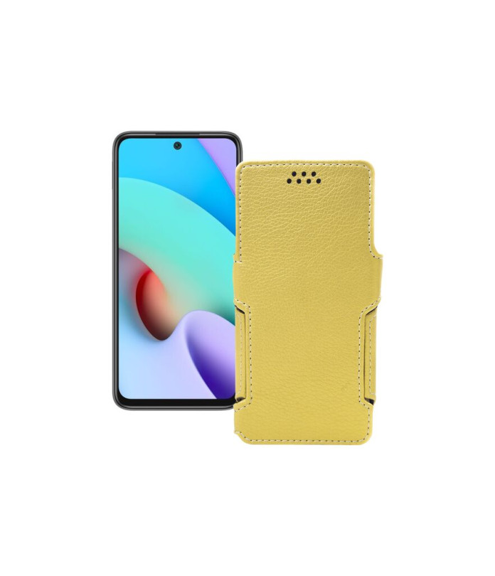 Чохол-книжка з екошкіри для телефону Xiaomi Redmi 10 2022