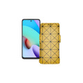 Чохол-книжка з екошкіри для телефону Xiaomi Redmi 10 2022