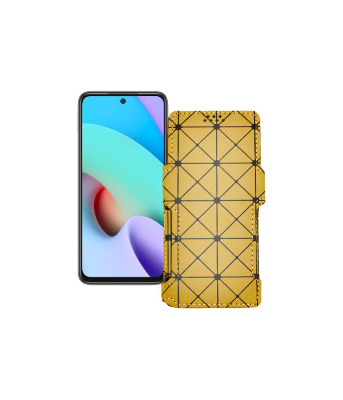 Чохол-книжка з екошкіри для телефону Xiaomi Redmi 10 2022