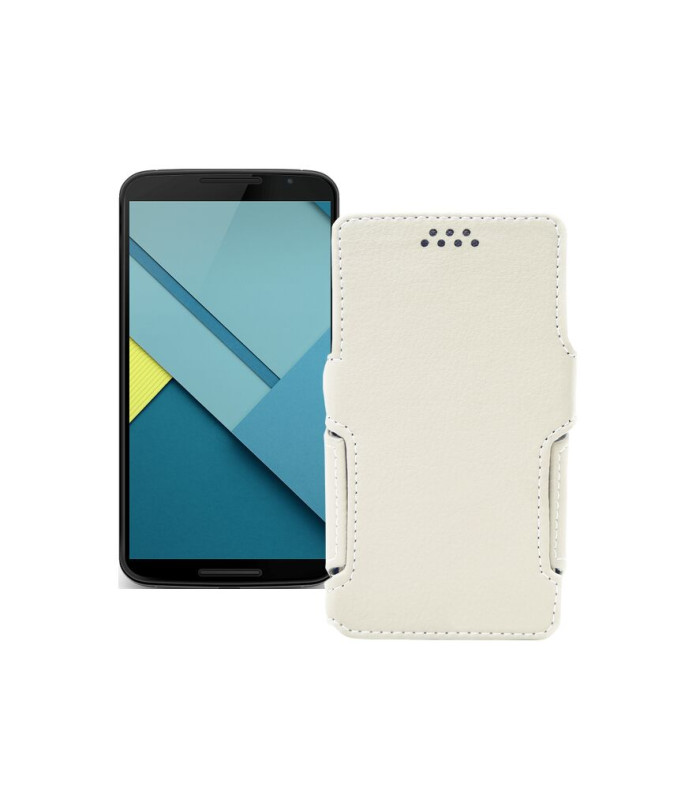 Чохол-книжка з екошкіри для телефону Motorola Nexus 6