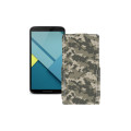 Чохол-флип з екошкіри для телефону Motorola Nexus 6