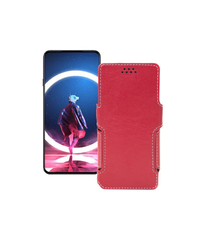 Чохол-книжка з екошкіри для телефону ZTE Nubia Red Magic 7S Pro